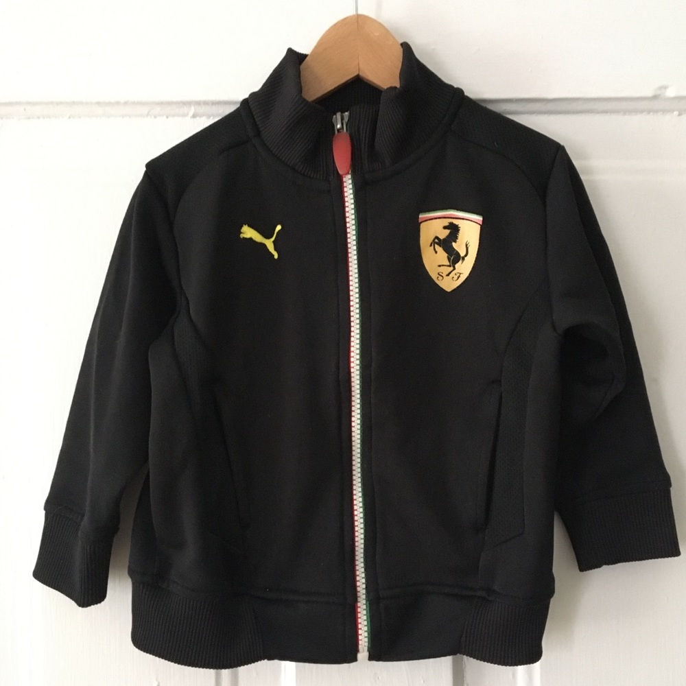 Puma Ferrari Zip-Up Track Jacket ~ HTF